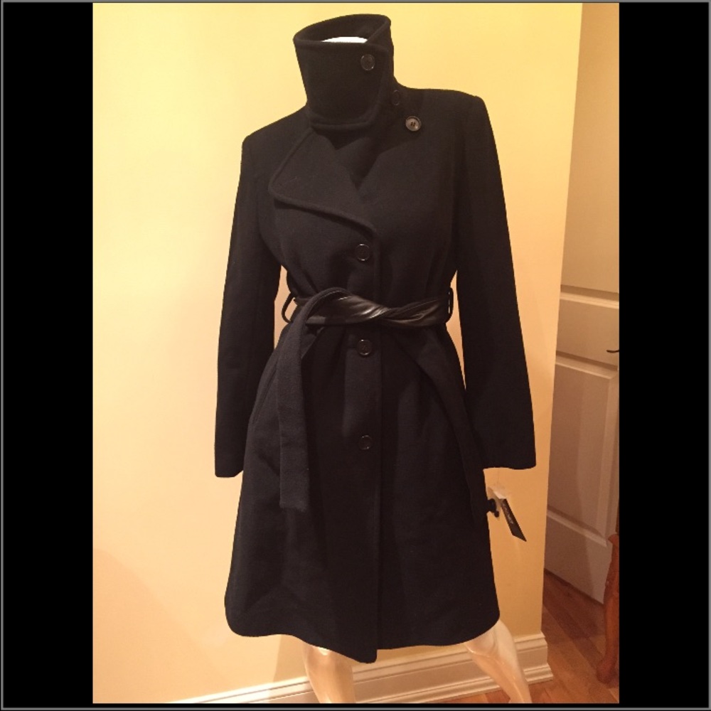 COPY - Dkny cashmere wool blend trench coat. Nwt! Sz 4 sm